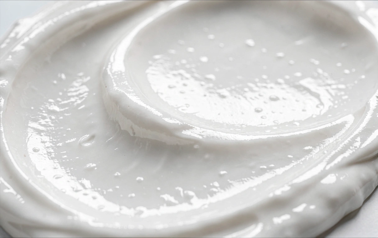 Tekstura prirodne kreme